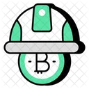 Mineracao De Bitcoin Mineracao De Criptomoeda Criptografia Ícone