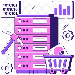 Mineração de dados  Ícone