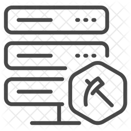 Mineração de dados  Ícone