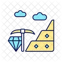 Mineral land  Icon