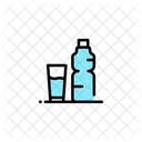 Mineral Water Water Bottle Glass Icon