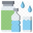 Mineral Water Food And Restaurant Water Glass Icon
