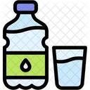 Mineral Water Bottle Beverage Icon