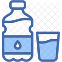 Mineral Water Bottle Beverage Icon
