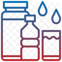 Mineral Water Food And Restaurant Water Glass Icon