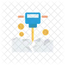 Mineria Bitcoin Cripto Icono