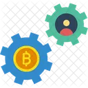 Minería Bitcoin  Icono