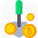 Mineria De Bitcoins Bitcoin Criptomoneda Icono