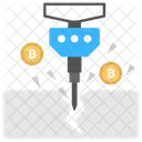 Minería Bitcoin  Icono