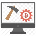 Minería Bitcoin  Icono