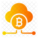 Mineria En La Nube Bitcoin Bitcoin Arriba Icon