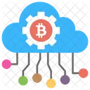 Minería en la nube  Icono