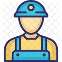 Minero Avatar Minero Trabajo Icono