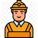 Minero Avatar Personas Icono