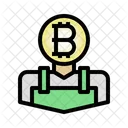 Minero de bitcoins  Icono