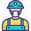 Minero Avatar Minero Trabajo Icono