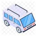 Minibuses Minivans Miniautocares Icon