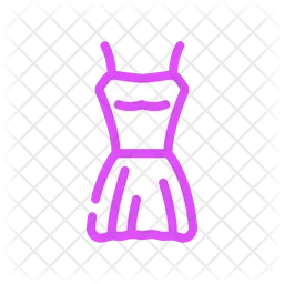 Mini Bride Dress  Icon