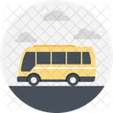 Passenger Minibus Transport Icon