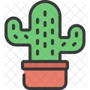 Planta de mini cacto  Icon