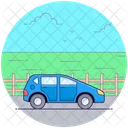 Mini Car Two Door Car Convertible Sports Car Icon
