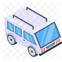 Minibus Minivan Mini Coach Icon