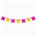 Mini Flags Buntings Garlands Icon