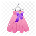 Mini Frock Dress Outfit Icon