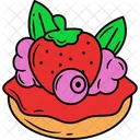 Mini fruit tart canapes  Icon