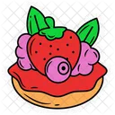 Mini Fruit Tart Canapes Icon