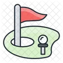 Mini golfe  Ícone