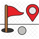 Mini golfe  Ícone
