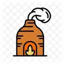 Mini Kiln Small Oven Pottery Icon