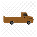 Mini LKW Transport Fahrzeug Symbol