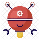 Mini Robot Robot Maintenance Bionic Man Icon