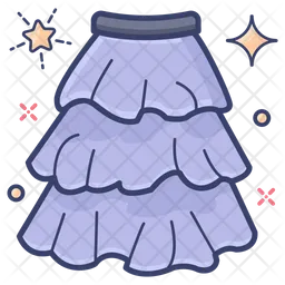 Mini Skirt  Icon