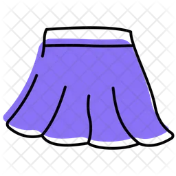 Mini Skirt  Icon