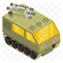 Tanque Militar Tanque De Batalla Tanque De Combate Icon