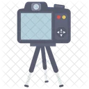 Camera Stand Photo Icon