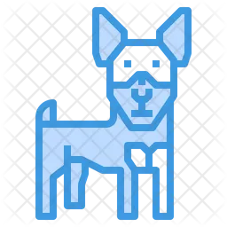 Miniature Pinscher Dog  Icon