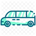 Minibus Car Suv Icon