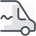 Minibus Logistics Door To Door Icon