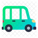 Minibus Transportation Vehicle Icon