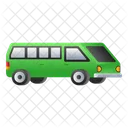 Minibus Public Transport Travel Icon