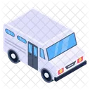 Vehicle Minibus Microbus Icon