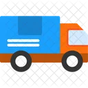 Minibus Logistics Delivery Icon