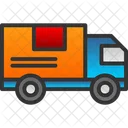 Minibus Logistics Delivery Icon