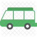 Minibus Transport Vehicle Icon