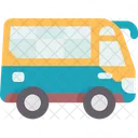 Minibus Automobile Vehicle Icon