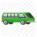 Minibus Public Transport Travel Icône